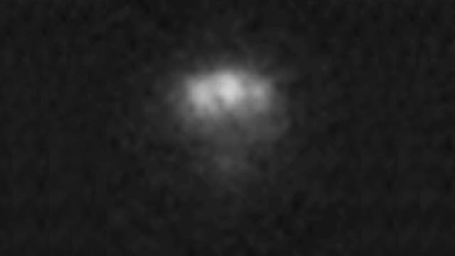 Zoom auf den  Vierfach-Quasar 