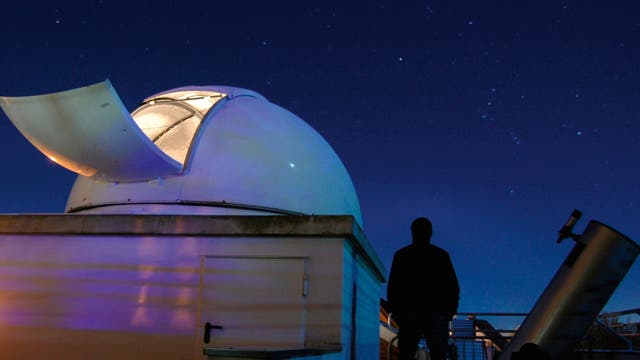 Astroszene Beobachtungskuppel