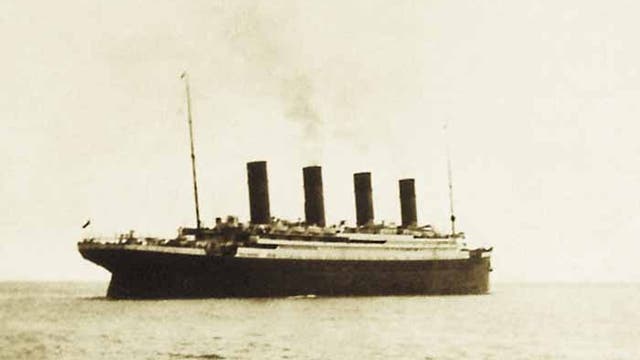 letzte Aufnahme der Titanic
