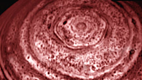 Sechseck am Saturnnordpol