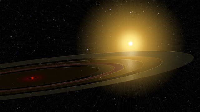 Exoplanet mit Saturnringen?
