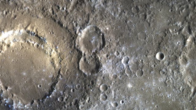 Das Scarlatti-Becken auf Merkur (aufnahme von Messenger)