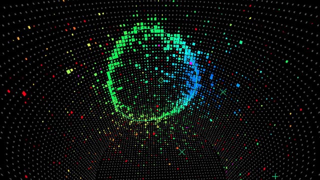 Neutrino-Lichtmuster im Super-Kamiokande