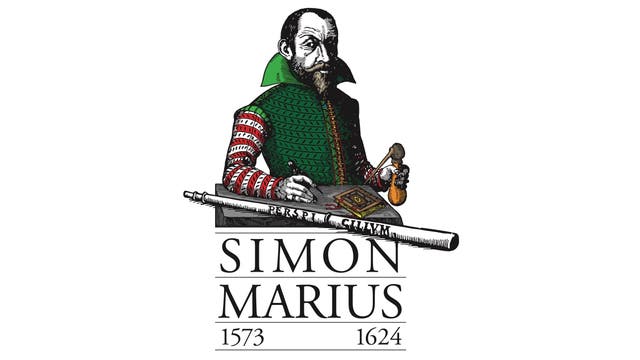 Darstellung von Simon Marius