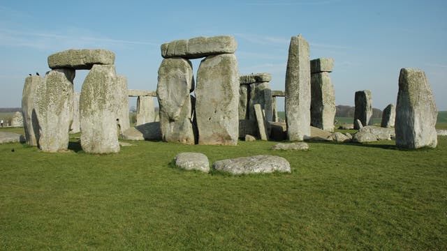 Die innere Steinstruktur von Stonehenge