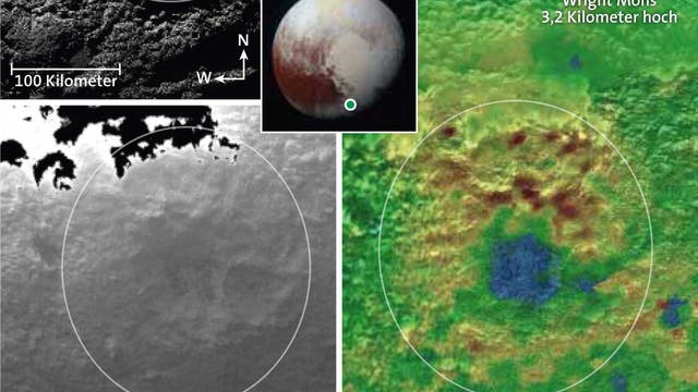 Eisvulkane auf Pluto