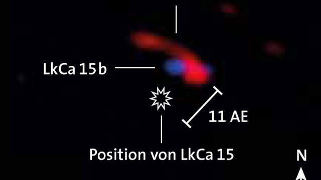 Ein Protoplanet in der Scheibe von LkCa 15