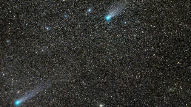 Die Kometen Lovejoy und LINEAR