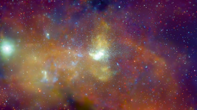 Der Zentralbereich unseres Milchstraßensystems im Röntgenblick des Weltraumobservatoriums Chandra