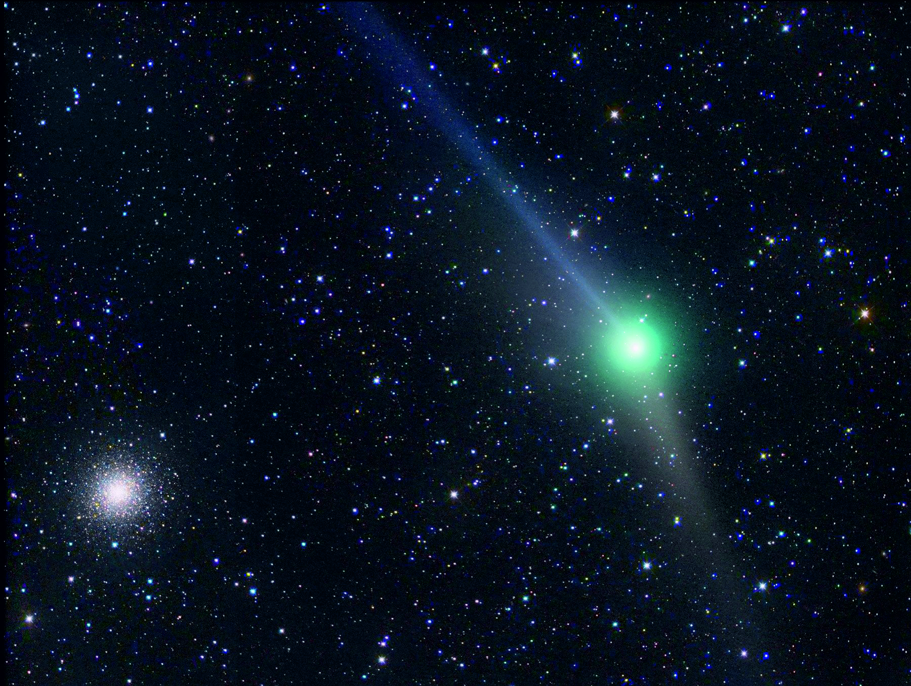 Der Komet C/2009 P1 (Garradd)