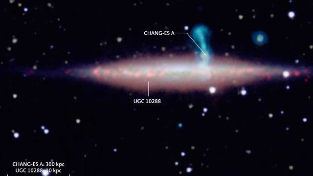 Die Spiralgalaxie UGC 10288