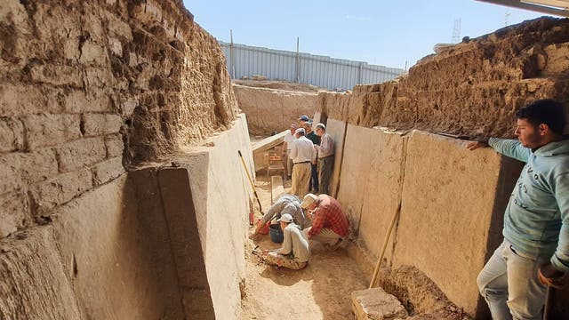 Grabungen in Ninive