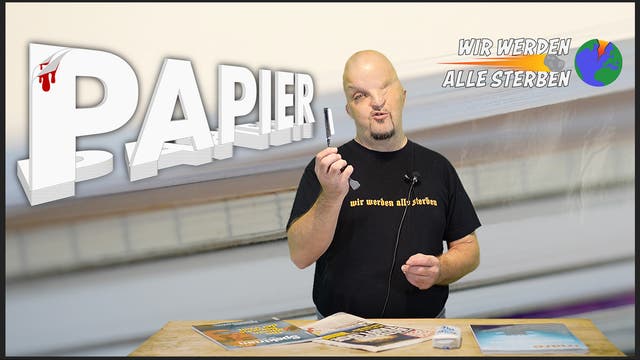 Titelbild der WWAS-Folge "Das gefährlichste Papier der Welt"