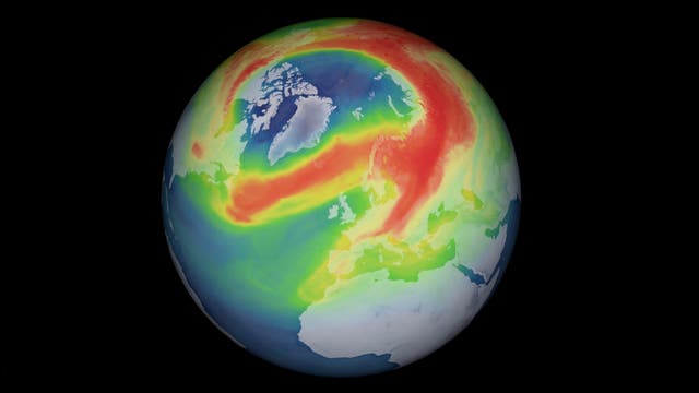 Arktisches Ozonloch 2020