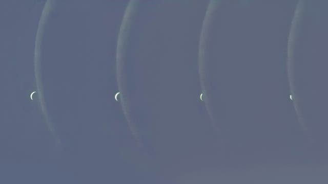 Am 19. Juni 2020 bedeckte der Mond die Venus.
