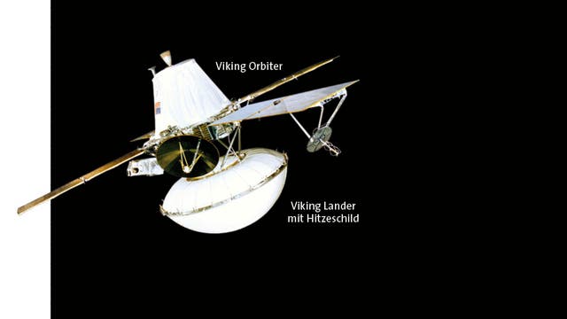 Viking-Orbiter mit Landesonde