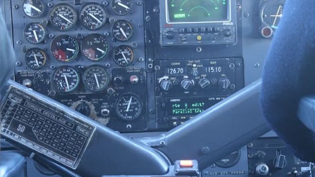 Cockpit der Twin Otter