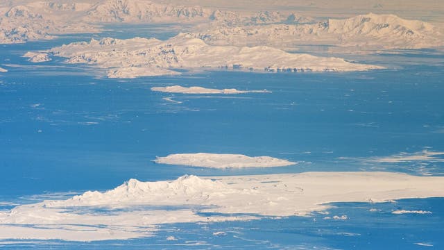 Die Antarktis aus dem All gesehen