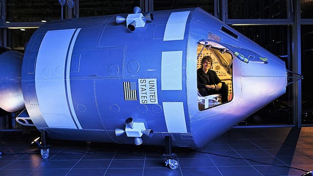 Apollo-Raumkapsel (Requisit aus dem Film "Apollo 13")
