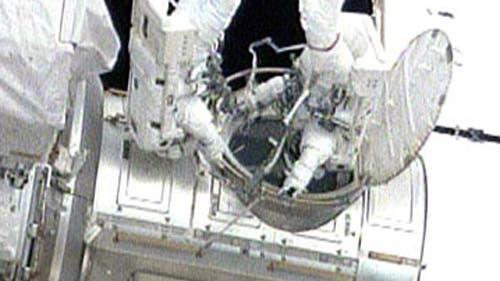 Raumausstieg auf der Internationalen Raumstation