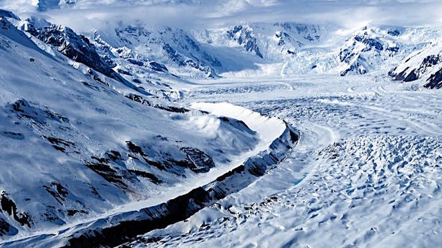 Kennicott-Gletscher in Alaska