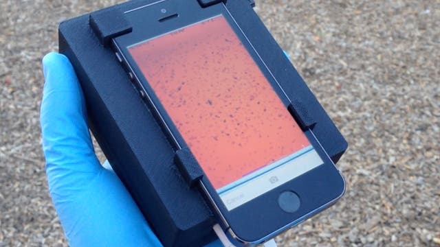 Smartphone für die Jagd nach Blutparasiten