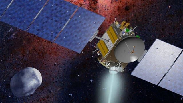 Raumsonde Dawn mit Vesta