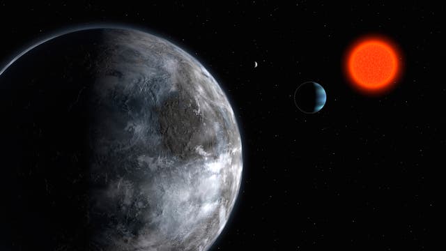 Exoplanet Gliese 581d