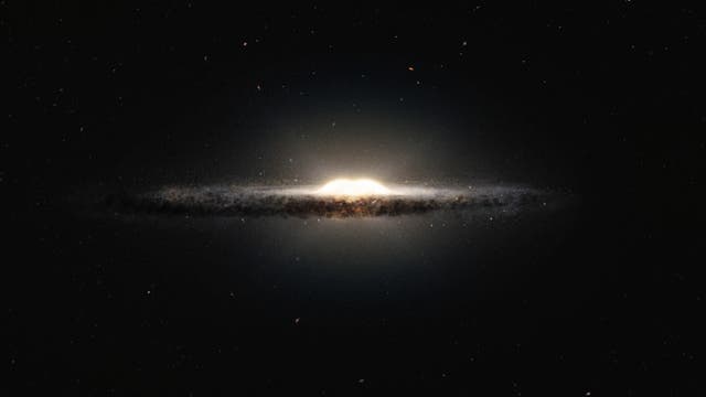 Die zentrale Aufwölbung unserer Milchstraße