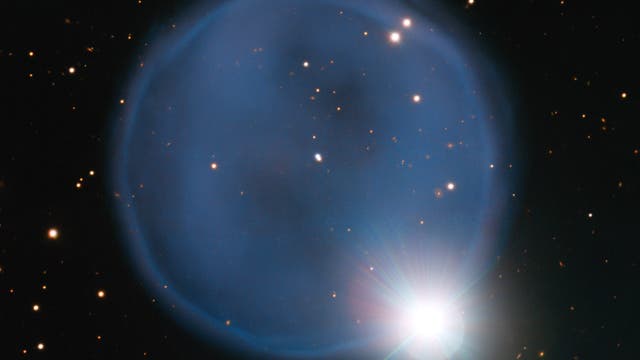 Der Planetarische Nebel Abell 33 im sichtbaren Licht