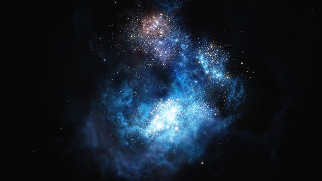 Galaxie "Cosmic Redshift 7"
