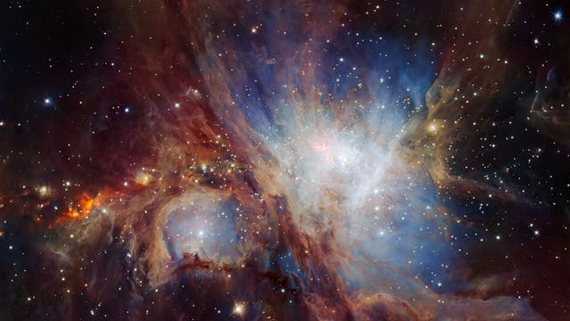 Ein Bild des Orionnebels