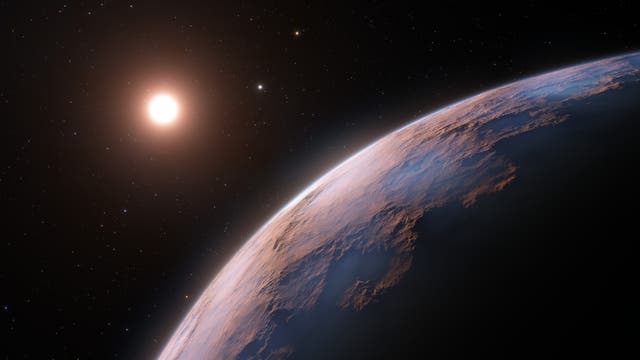 Der Exoplanet Proxima Centauri d (Illustration)