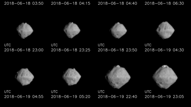 Im Anflug auf den Asteroiden Ryugu – Aufnahmen von Hayabusa-2