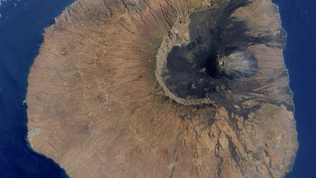 Vulkan Fogo in den Kapverdischen Inseln