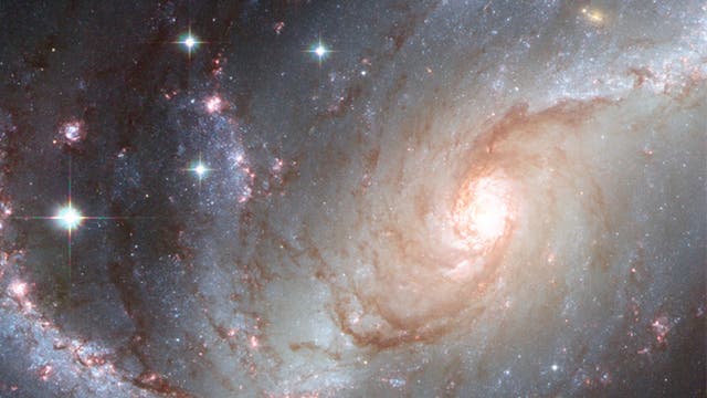 Barred Spiral Galaxy NGC 1672 