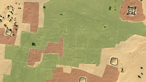 Satellitenbilder offenbaren präislamische Siedlungen