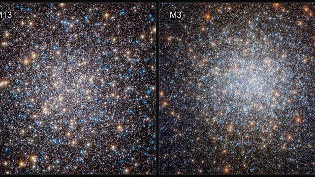 Um die physikalischen Grundlagen der Entwicklung Weißer Zwerge zu untersuchen, verglichen Astronomen abkühlende Weiße Zwerge in zwei massiven Sternansammlungen: den Kugelsternhaufen M3 und M13.