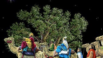 Stern von Bethlehem und Hl. Drei Könige