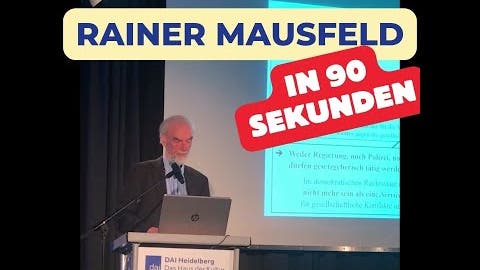 Rainer Mausfeld in 90 Sekunden