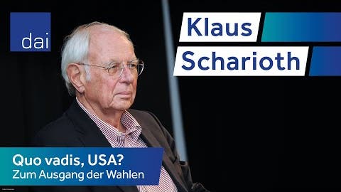 Klaus Scharioth – Quo vadis, USA? Zum Ausgang der Wahlen