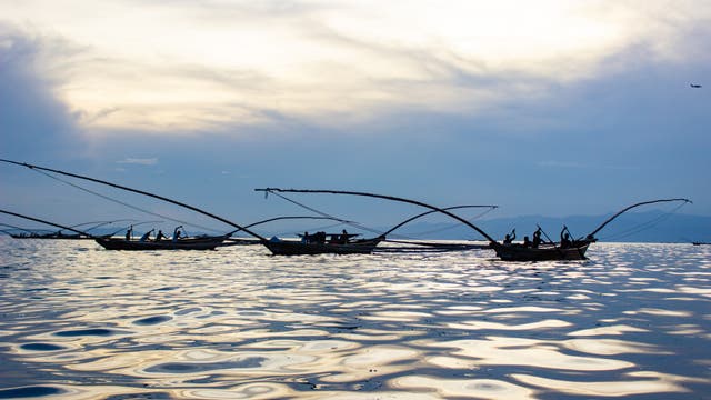 Fischer am Kivu-See