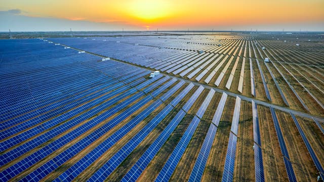 Riesige Solarparks erzeugen ihr eigenes Mikroklima