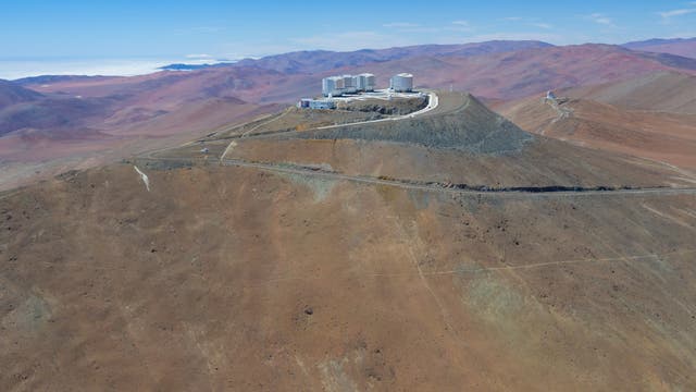 Paranal Observatorium in der Atacamawüste