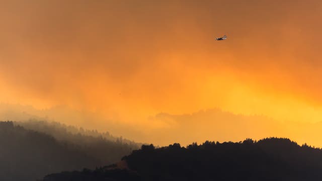 Waldbrände in Kalifornien, August 2020