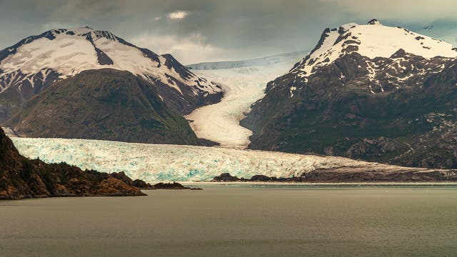 Amalia-Gletscher in Chile