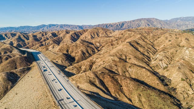 Der Ronald-Reagan-Freeway führt durch ein Kalifornien, das nun ganz offiziell unter einer »Megadürre« leidet