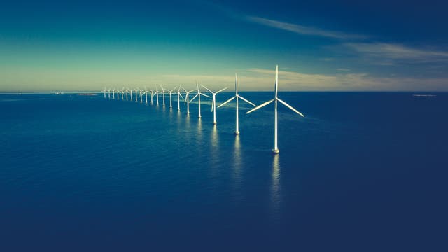 Offshore-Windpark Middelgrunden vor Kopenhagen