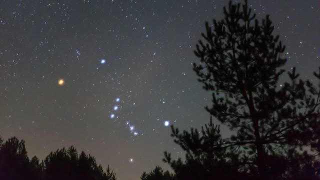 Sternbild Orion mit Beteigeuze
