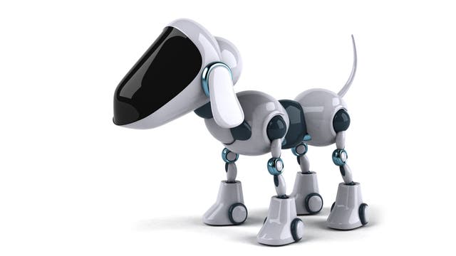 Ein computeranimierter Roboterhund